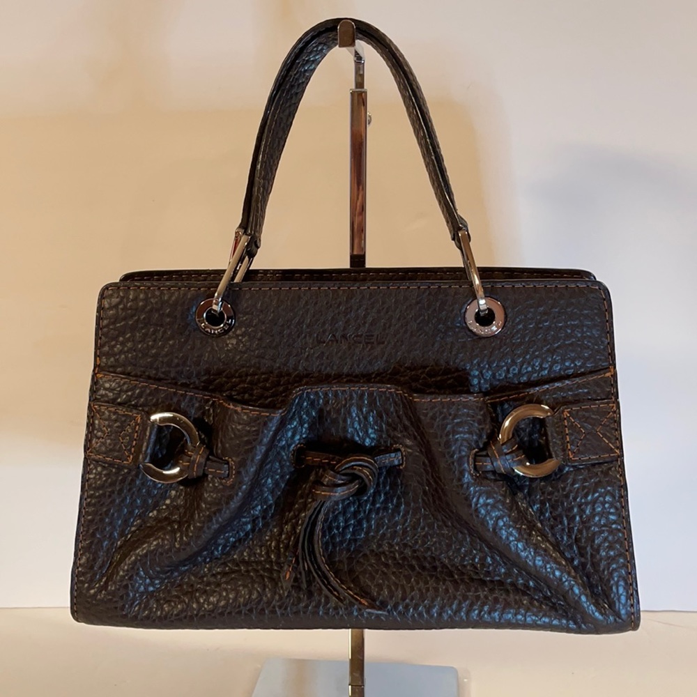 Lancel Paris Leather Handbag